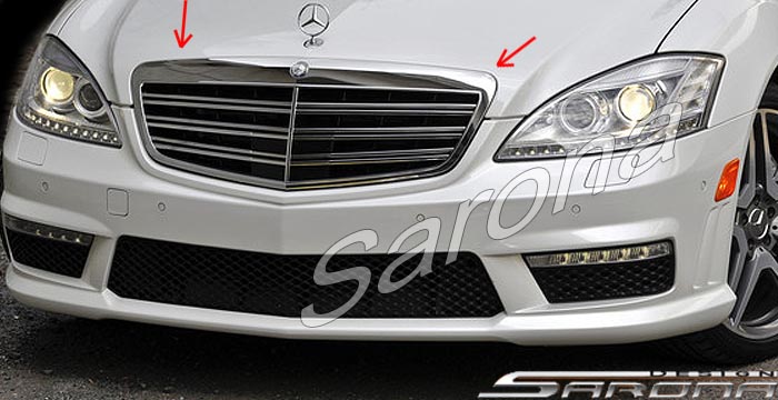 Mercedes s class custom grill #2