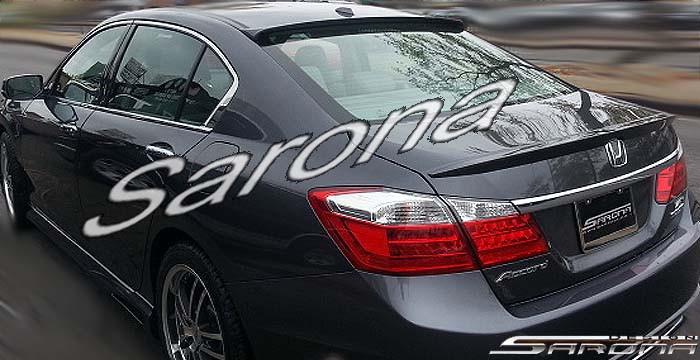 2009 Honda accord rear roof spoiler