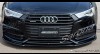 Custom Audi A6  Sedan Front Add-on Lip (2016 - 2018) - $390.00 (Part #AD-007-FA)