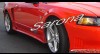 Custom Ford Mustang  Coupe & Convertible Side Skirts (1999 - 2004) - $490.00 (Part #FD-011-SS)