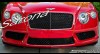 Custom Bentley GT  Coupe & Convertible Front Add-on Lip (2012 - 2014) - $790.00 (Part #BT-005-FA)