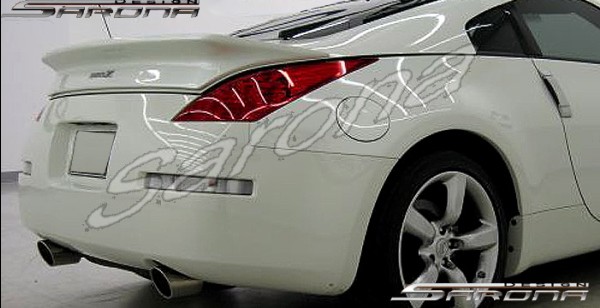 Custom Nissan 350Z Trunk Wing  Coupe (2003 - 2008) - $290.00 (Manufacturer Sarona, Part #NS-028-TW)