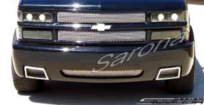 Custom Chevy Tahoe  SUV/SAV/Crossover Front Bumper (1995 - 1998) - $590.00 (Part #CH-038-FB)