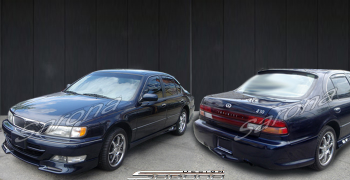 Custom Infiniti I30 Roof Wing Sedan 2000 2003 295 00 Manufacturer Sarona Part If 007 Rw