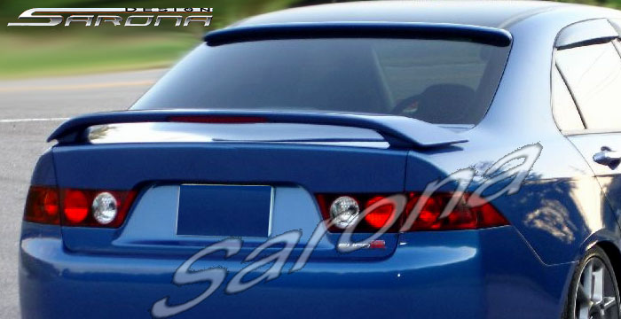 Custom Acura Tsx Roof Wing Sedan 2004 2008 299 00 Manufacturer Sarona Part Ac 006 Rw