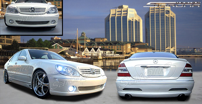 Custom Mercedes S Class All Body Kit - Sarona