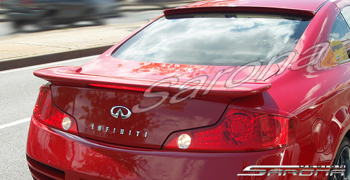 Custom Infiniti G35 Coupe 2005 Roof Wing Sarona