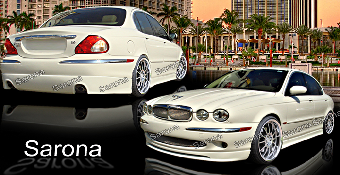 Custom Jaguar X Type Body Kit Sedan 2000 2008 1055 00 Manufacturer Sarona Part Jg 003 Kt