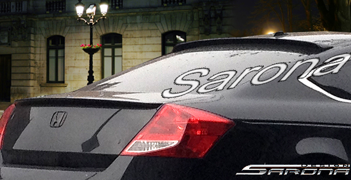 Custom Honda Accord Roof Wing Coupe 2008 2012 279 00 Manufacturer Sarona Part Hd 023 Rw
