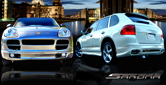 Custom Porsche Cayenne 2004 Body Kit Sarona