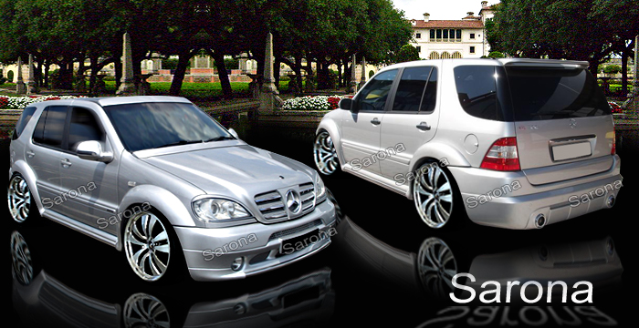 Custom Mercedes Ml Suv Sav Crossover Body Kit 1998 2005