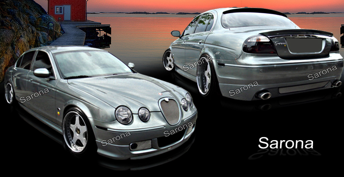 Custom Jaguar S Type Roof Wing Sedan 2005 2009 299 00 Manufacturer Sarona Part Jg 003 Rw
