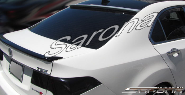 Custom Acura Tsx Roof Wing Sedan 2009 2014 279 00 Manufacturer Sarona Part Ac 015 Rw