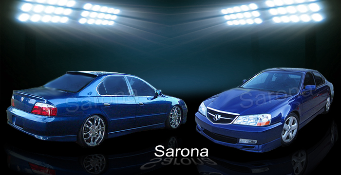 Custom Acura Tl Trunk Wing Sedan 2009 2014 179 00 Manufacturer Sarona Part Ac 044 Tw