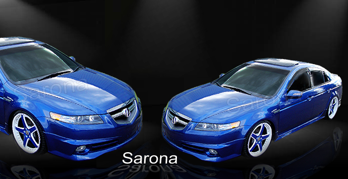 Custom Acura Tl Front Bumper Add On Sedan Front Add On Lip