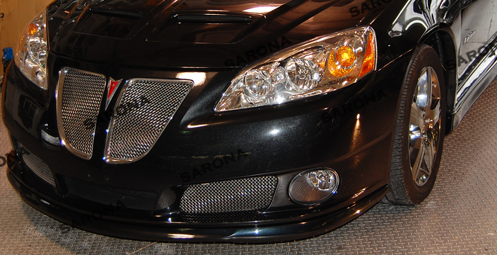 thumbnail image 2 of Universal Front Bumper Lip Spoiler & Side Skirt Kit For Pontiac G4 G5 G6 – Glossy Black PP Polyurethane 2 of 6