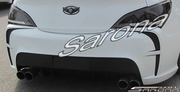 Custom Hyundai Genesis Coupe Rear Bumper Sarona