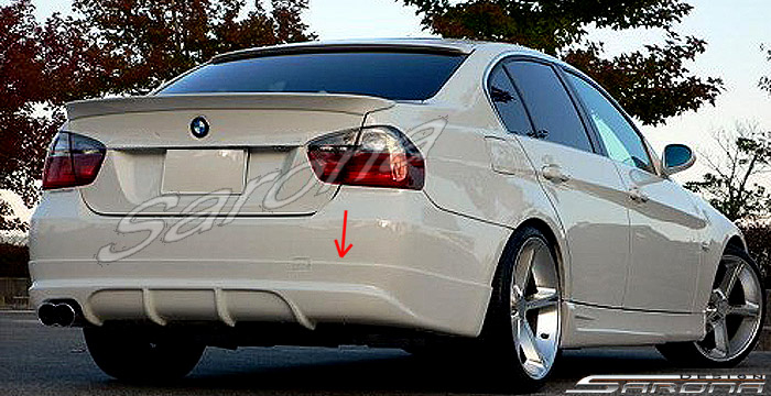 Custom Bmw 3 Series Sedan Rear Add On Lip 2006 2008