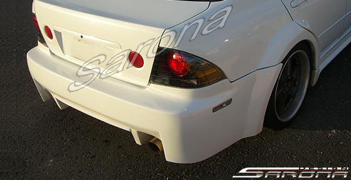 Custom Lexus Is300 Rear Bumper Sarona