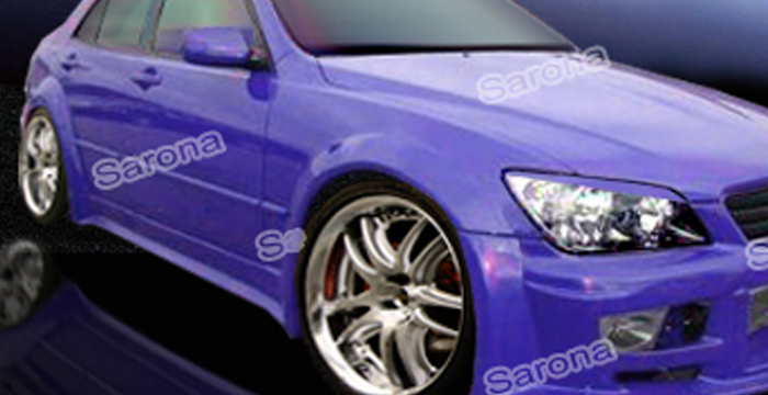 Custom Lexus Is300 Sedan Side Skirts 2000 2005 380