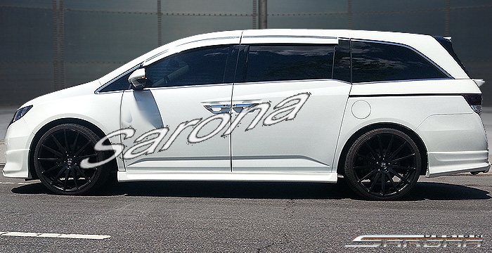 Custom Honda Odyssey Mini Van Side Skirts 2011 2017