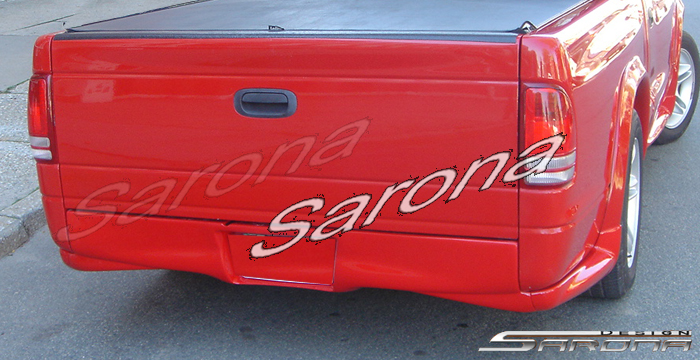 Custom Dodge Dakota Truck Rear Add On Lip 1997 2003