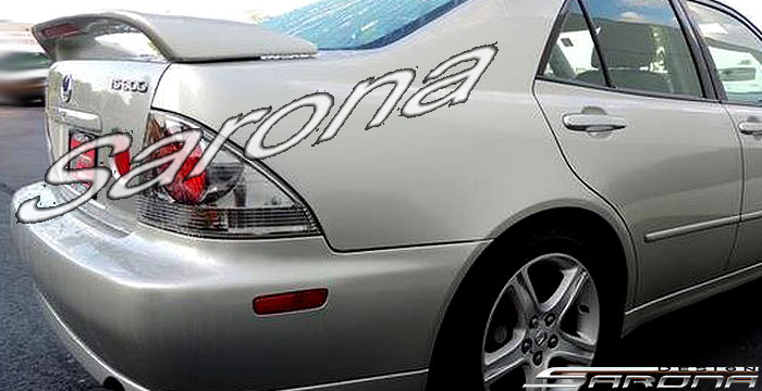Custom Lexus Is300 Sedan Trunk Wing 2000 2005 249