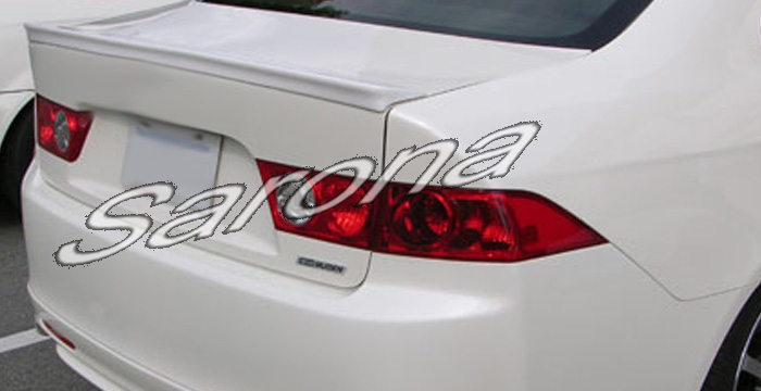 Custom Acura Tsx Sedan Trunk Wing 2004 2008 225 00 Part Ac 054 Tw
