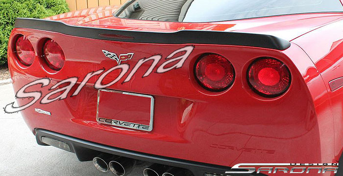 Custom Chevy Corvette Coupe Trunk Wing 2005 2012