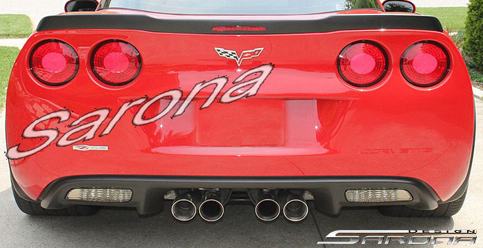 Custom Chevy Corvette Coupe Trunk Wing 2005 2012