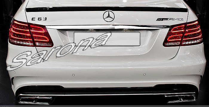 Custom Mercedes E Class Sedan Rear Bumper 2014 2016 890 00 Part Mb 080 Rb