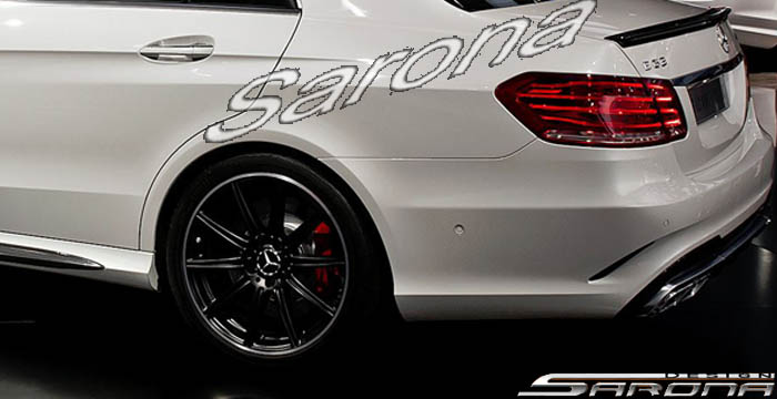 Custom Mercedes E Class Sedan Rear Bumper 2014 2016