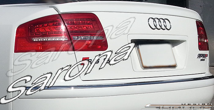 Custom Audi A8 Sedan Trunk Wing 2004 2009 299 00