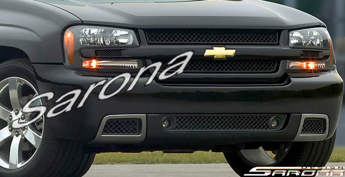 Custom Chevy Trailblazer Suv Sav Crossover Front Bumper 2002 2009 590 00 Part Ch 027 Fb