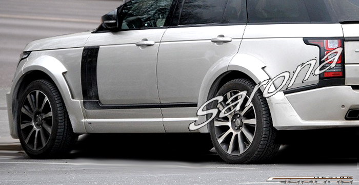 Custom Range Rover Hse Suv Sav Crossover Side Skirts 2014 2016 2400 00 Part Rr 006 Ss