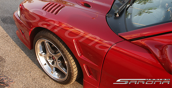 Custom ford mustang fenders #3