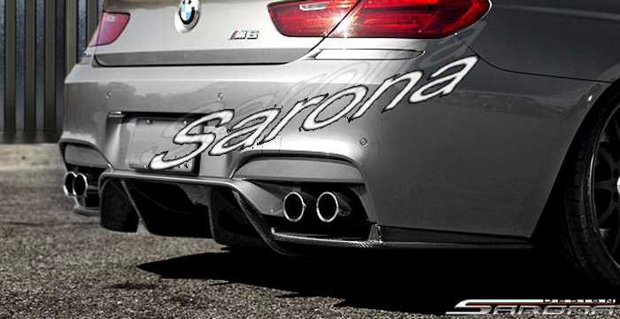 Custom BMW 6 Series All Rear Lip/Diffuser - Sarona
