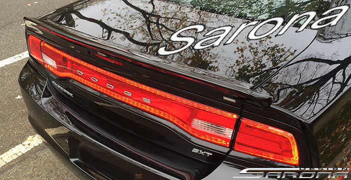Custom Dodge Charger Sedan Trunk Wing 2011 2014 299