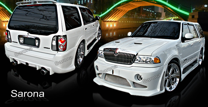 Custom Lincoln Navigator Suv Sav Crossover Body Kit 1998 1999 1450 00 Part Lc 004 Kt