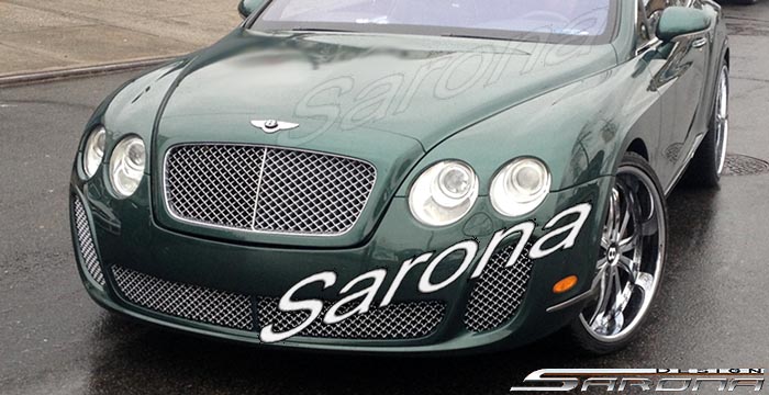 Custom Bentley Flying Spur Sedan Front Bumper 2004 2013