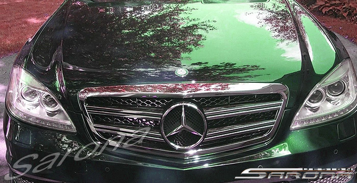 Chrome Black V6 KOMPRESSOR Side Emblem Badge for Mercedes W204 W212 W221 AMG 