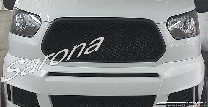 transit custom front grille