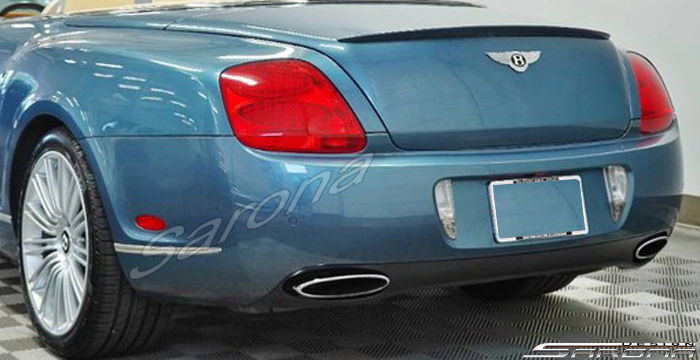 Custom Bentley GT 2006 Rear Bumper - Sarona