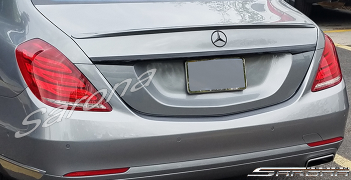 Custom Mercedes S Class Trunk Wing Sarona