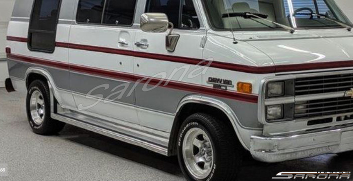 chevy conversion van running boards