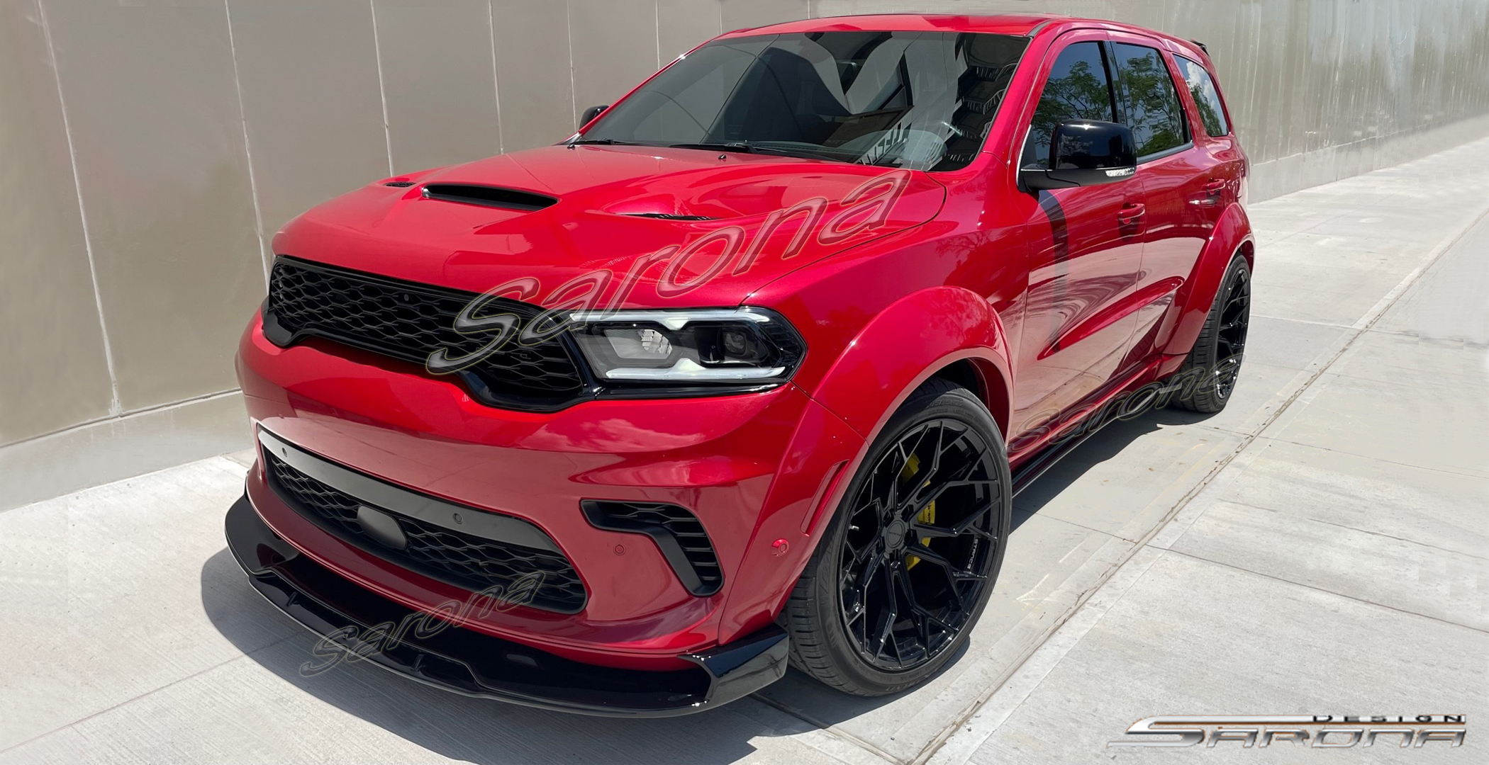 Durango Customized Custom Dodge Durango All Front Lip/Splitter - Sarona