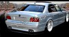 Custom BMW 7 Series  Sedan Rear Lip/Diffuser (1995 - 2001) - $425.00 (Part #BM-012-RA)