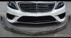 Custom Mercedes S Class  Sedan Front Lip/Splitter (2014 - 2019) - $490.00 (Part #MB-057-FA)