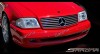 Custom Mercedes SL  Convertible Front Bumper (1990 - 2002) - $590.00 (Part #MB-047-FB)