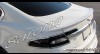 Custom Jaguar XF  Sedan Trunk Wing (2009 - 2013) - $340.00 (Part #JG-006-TW)